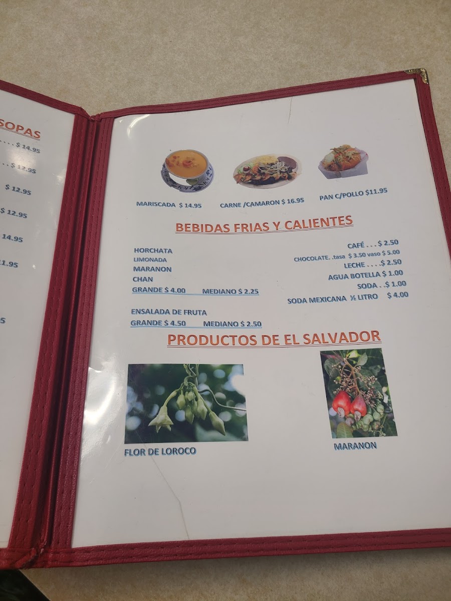 Pupuseria y Restaurante Martinez Menu - Image 4